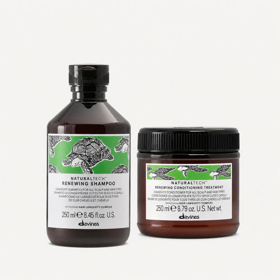 Davines Naturaltech Renewing Shampoo & Conditioner Sæt
