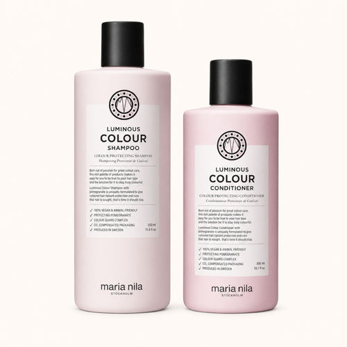 Maria Nila Luminous Colour Shampoo & Conditioner sæt