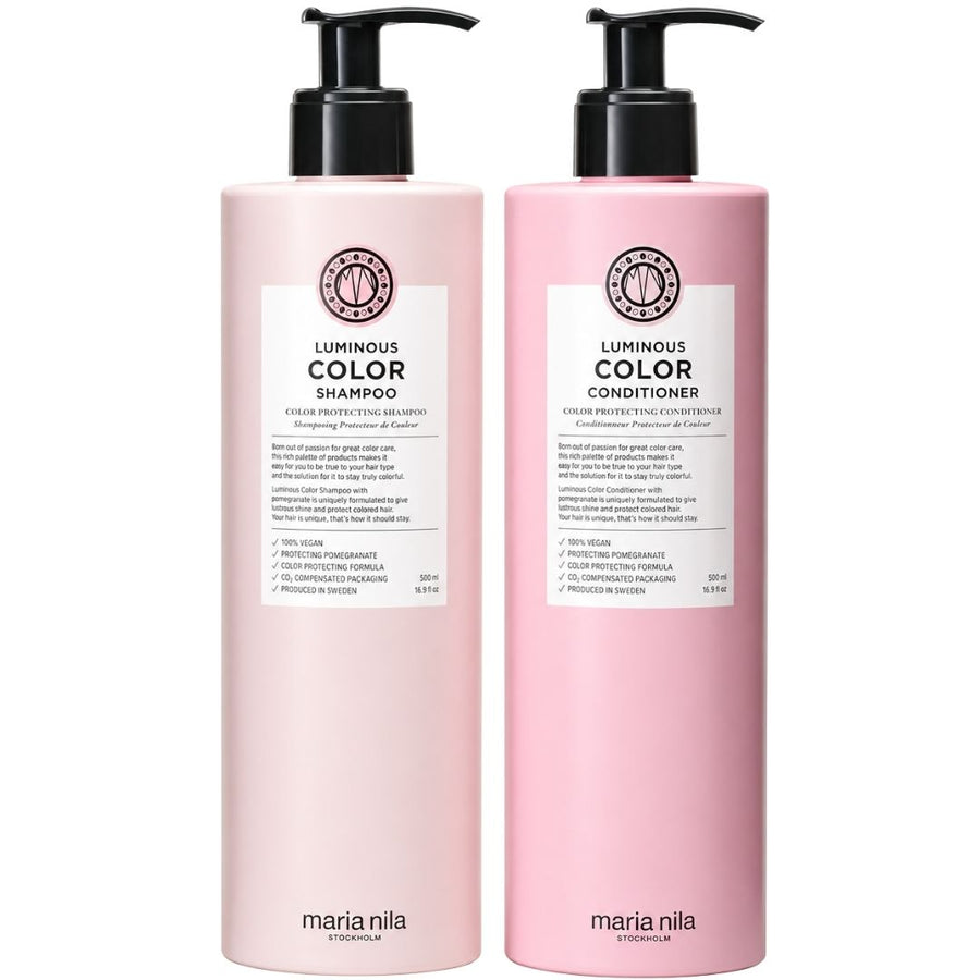 Maria Nila Luminous Colour Shampoo & Conditioner sæt