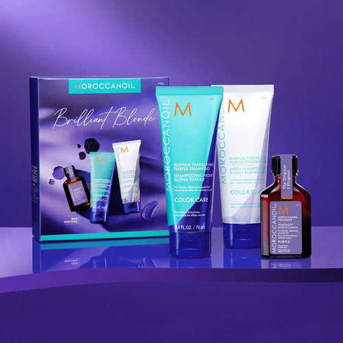 Moroccanoil Brilliant Blonde Trio