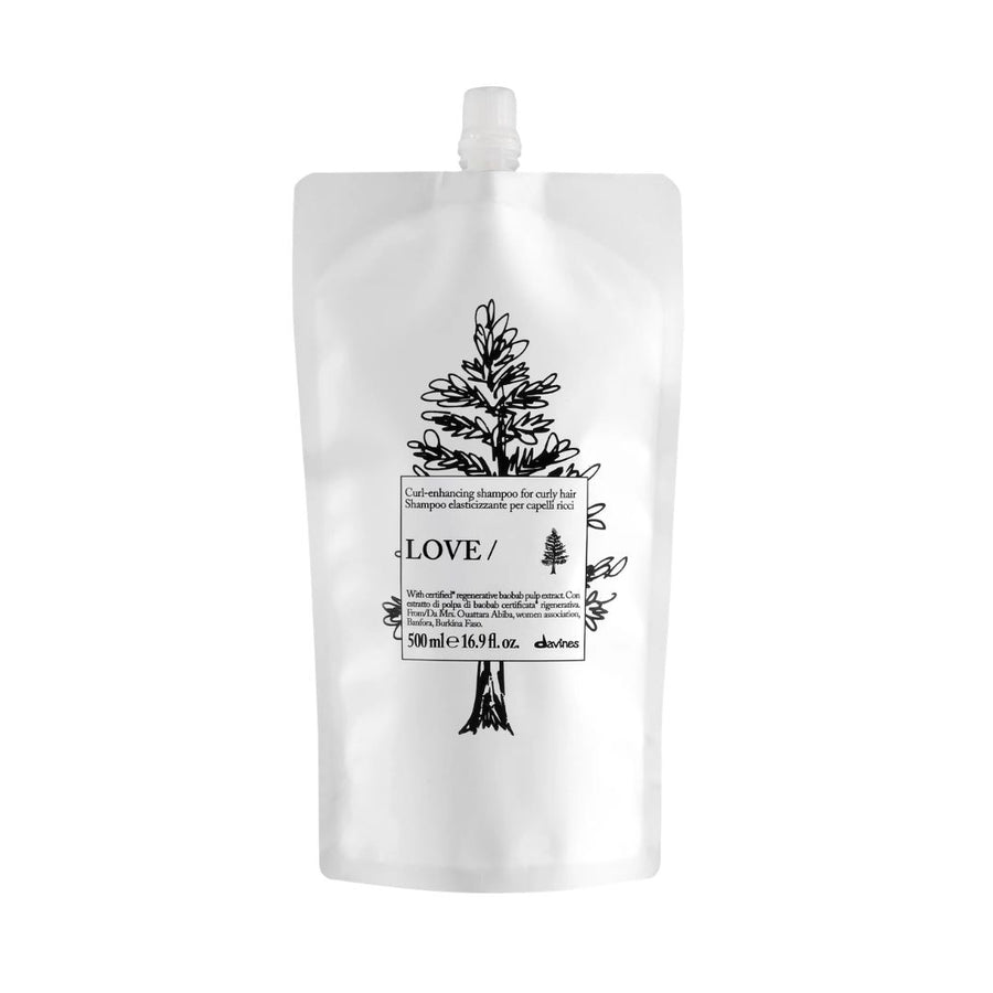 Davines Essential Love Curl Shampoo 500ml Refill