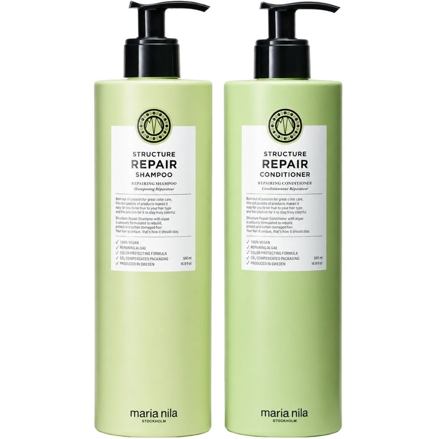 Maria Nila Structure Repair Shampoo & Conditioner sæt